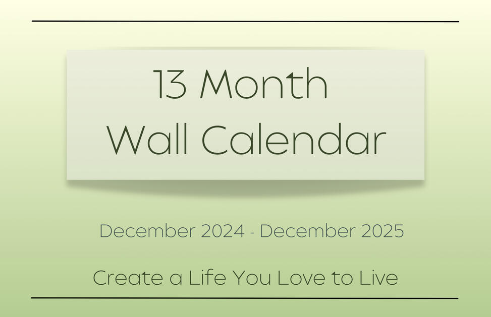 18 Mo Wall Calendar, Simple